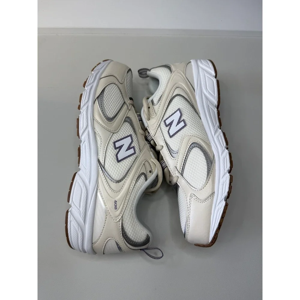 New Balance 408 Beige White Lilac Sneakers U4084OJ Mens 8.5 Womens 10 NEW
